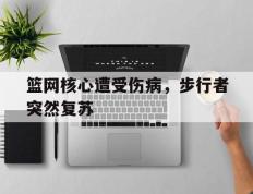 篮网核心遭受伤病，步行者突然复苏